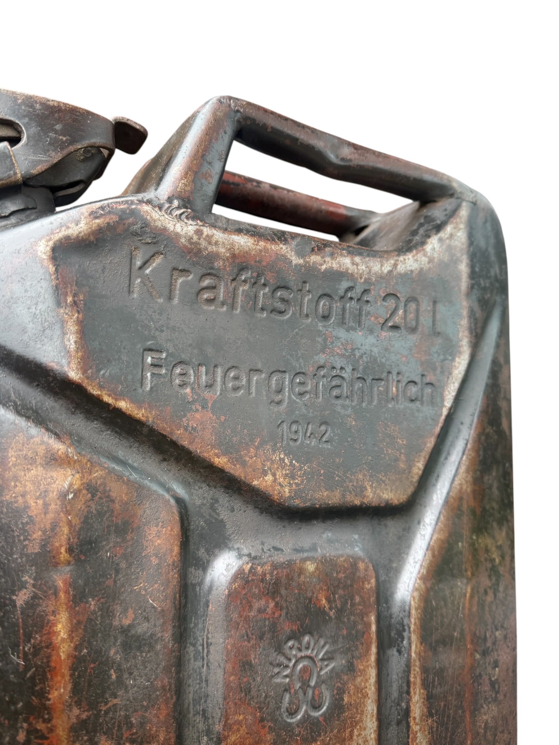 Duitse WO2 Wehrmacht jerrycan - Afbeelding 7
