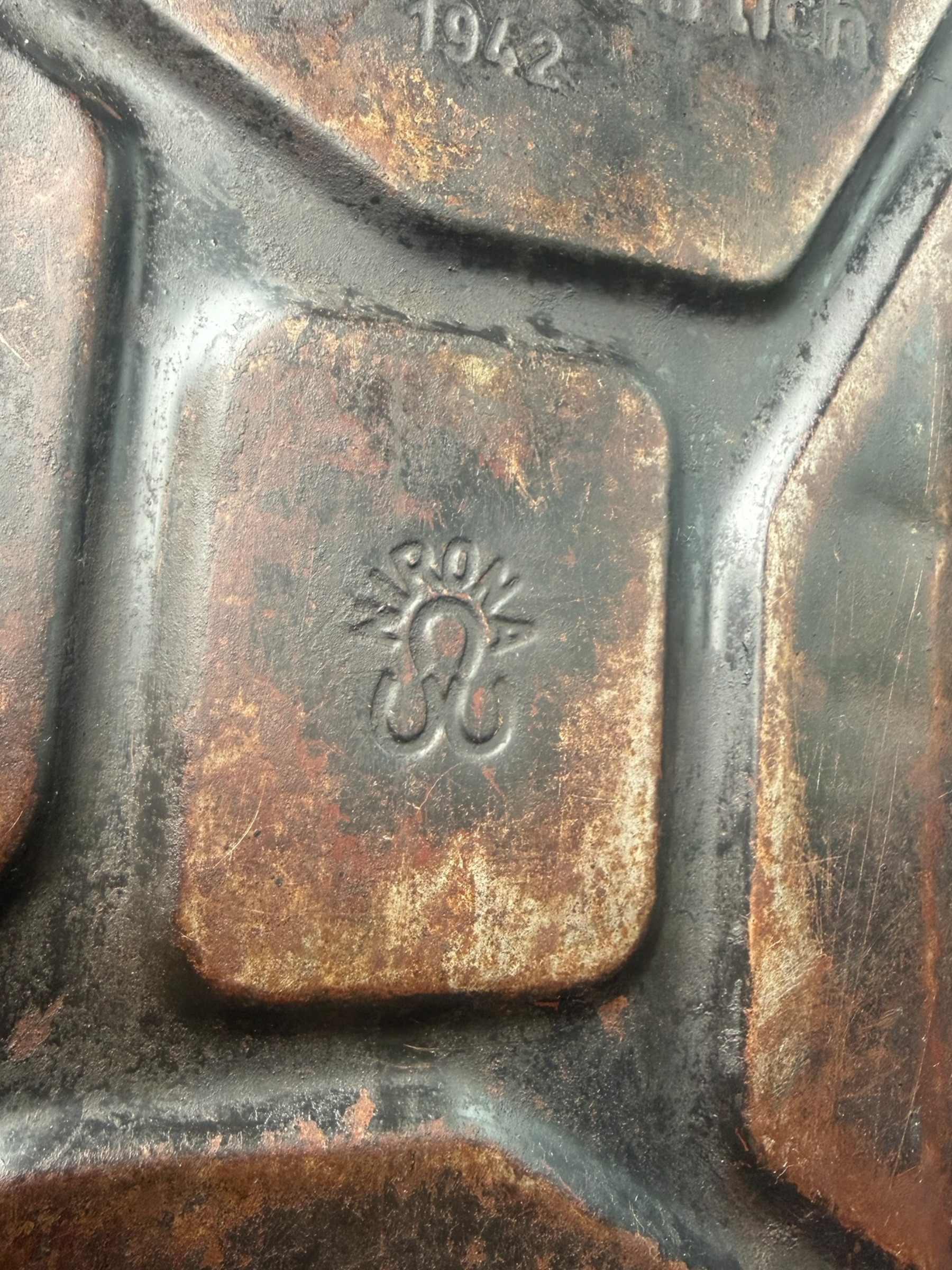 Duitse WO2 Wehrmacht jerrycan - Afbeelding 8