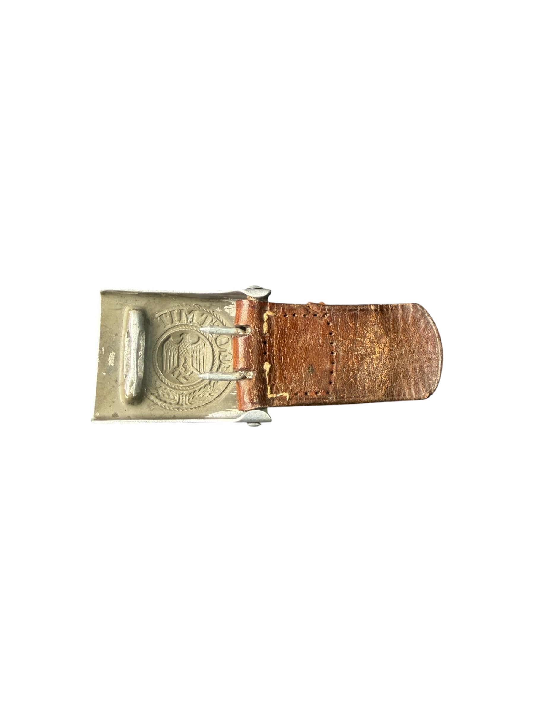 Duits WO2 Wehrmacht koppelslot & tab - Afbeelding 2