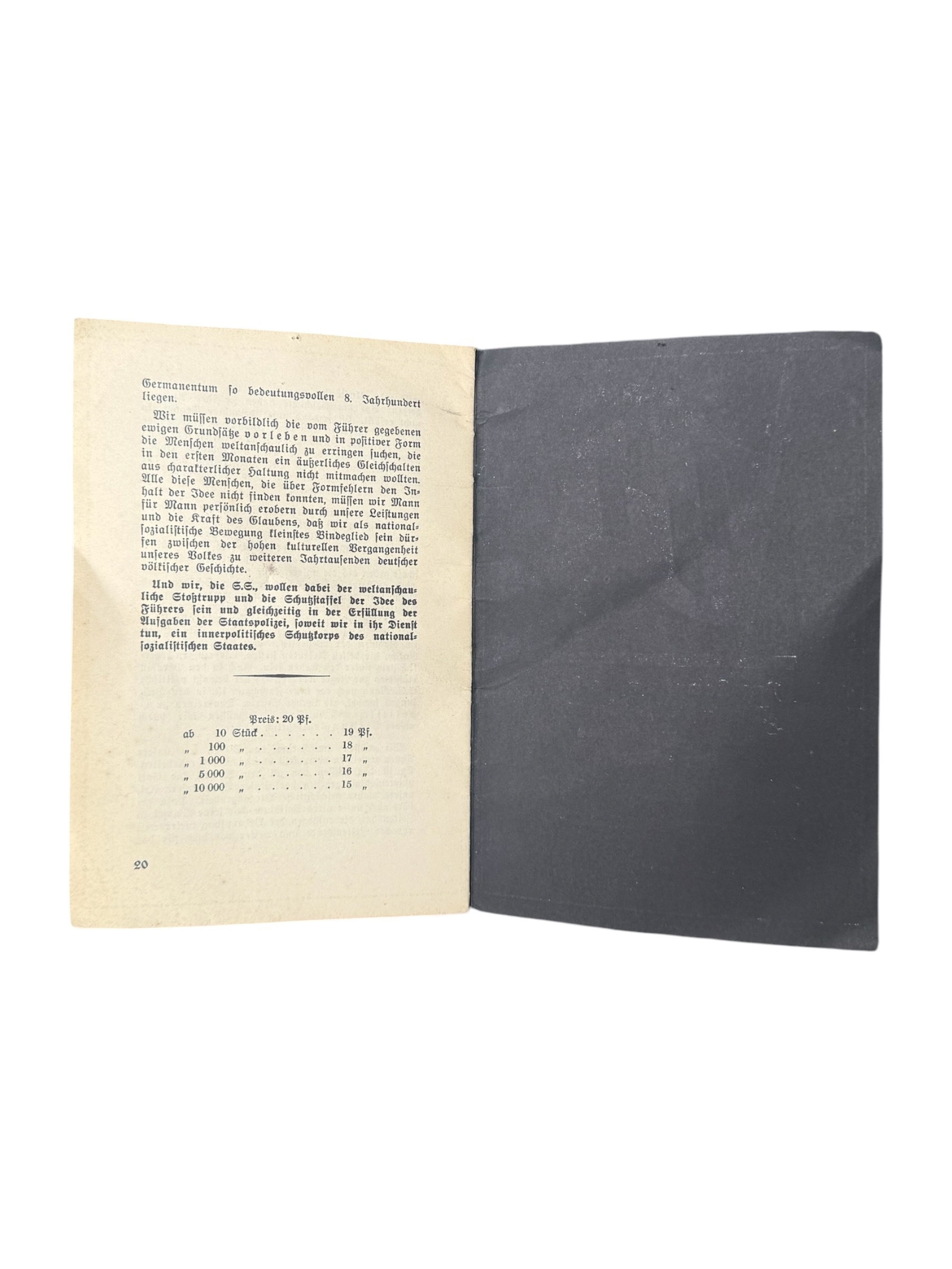 Duitse WO2 SS Brochure - Afbeelding 5