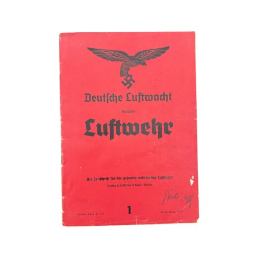 Duits WO2 Luftwaffe tijdschrift