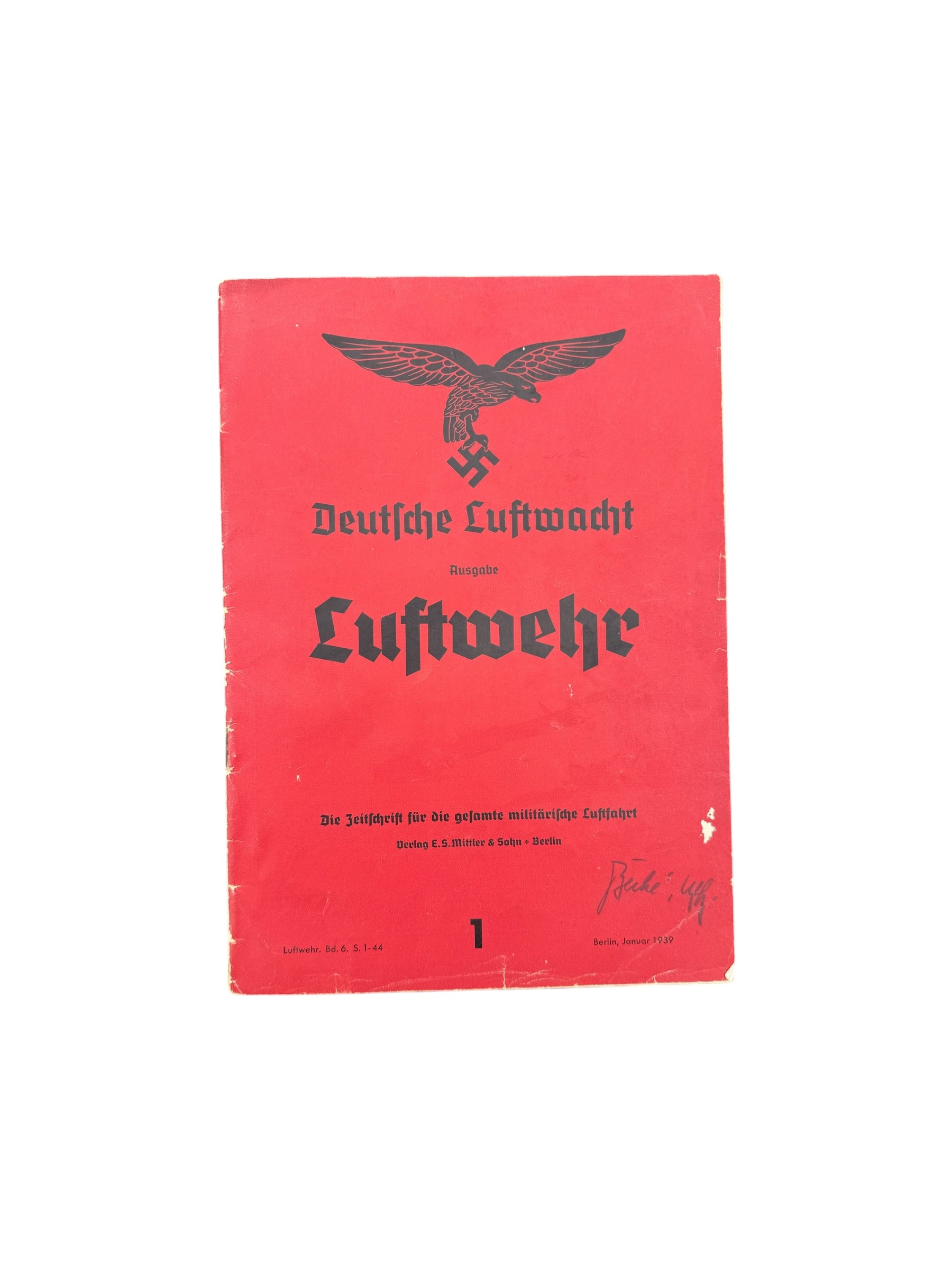 Duits WO2 Luftwaffe tijdschrift