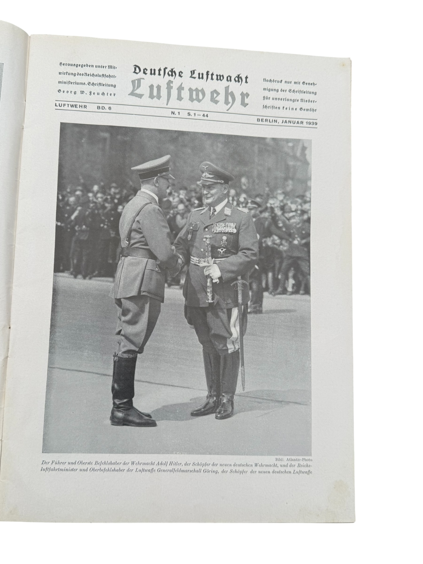 Duits WO2 Luftwaffe tijdschrift - Afbeelding 4