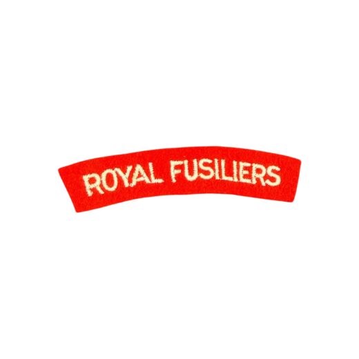 Engelse WO2 Royal Fusiliers titel