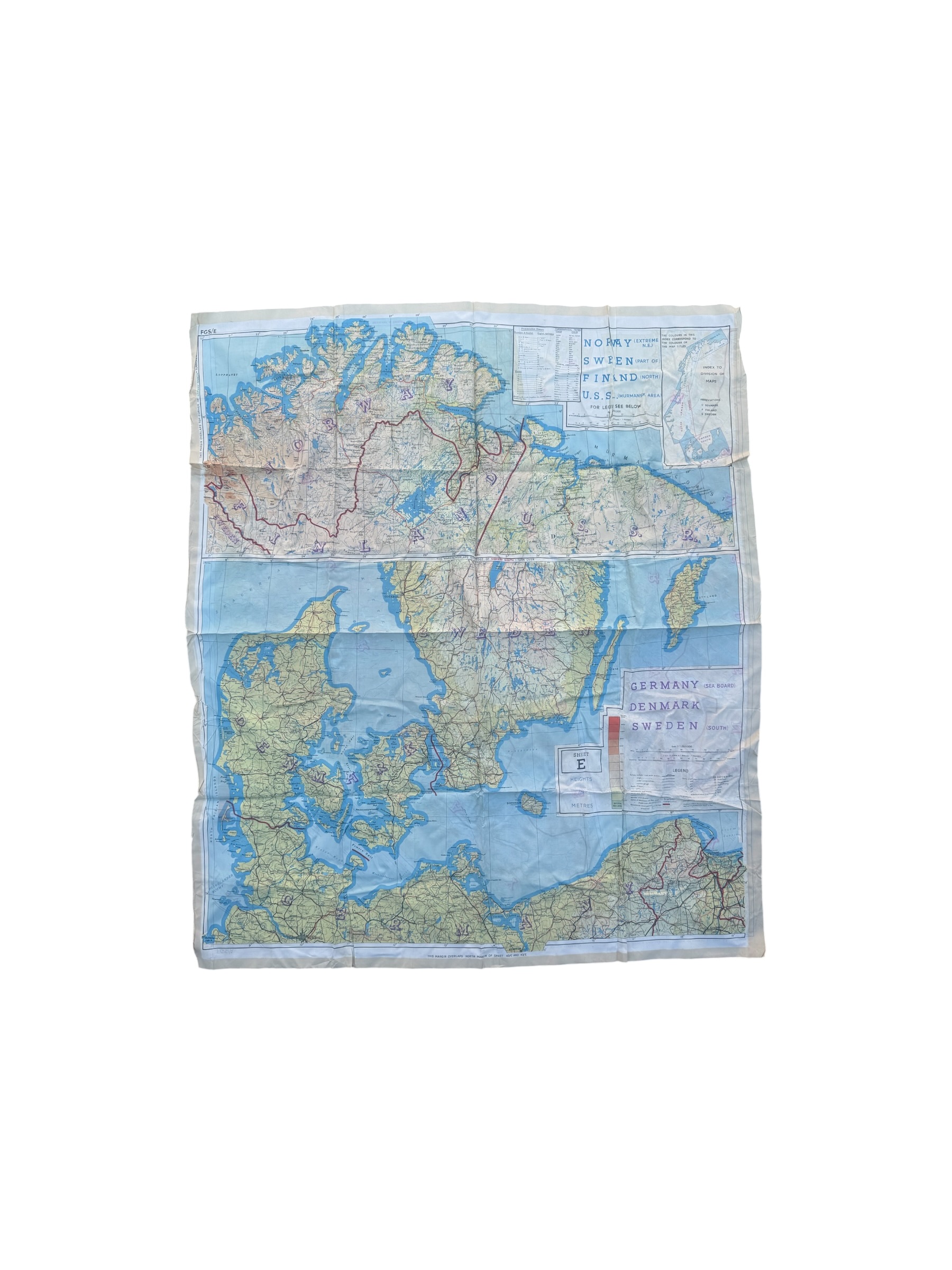 Engelse WO2 escape scarf