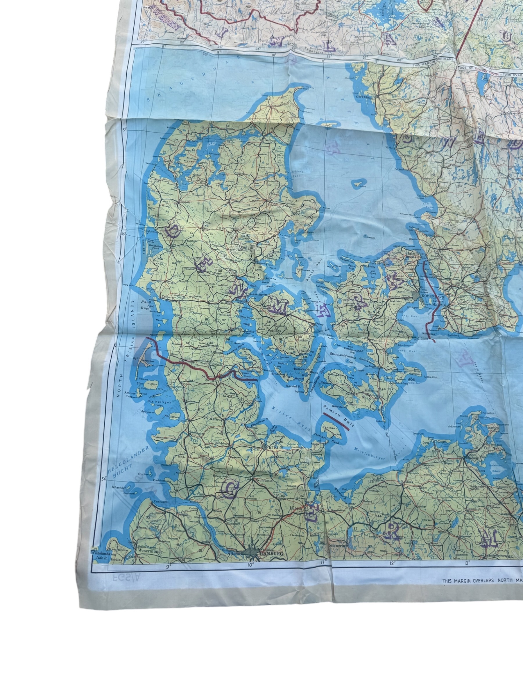Engelse WO2 escape scarf - Afbeelding 5