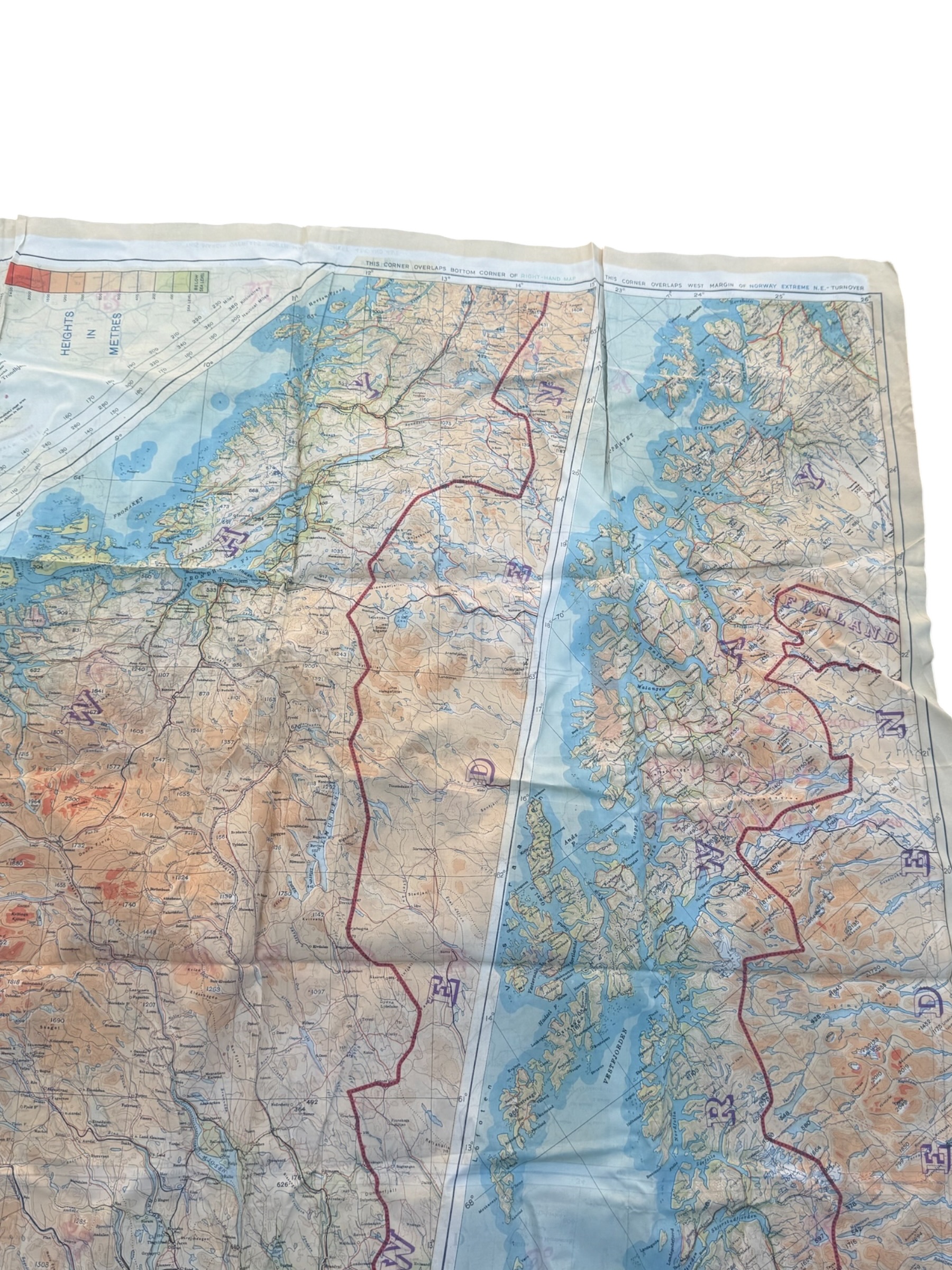 Engelse WO2 escape scarf - Afbeelding 8