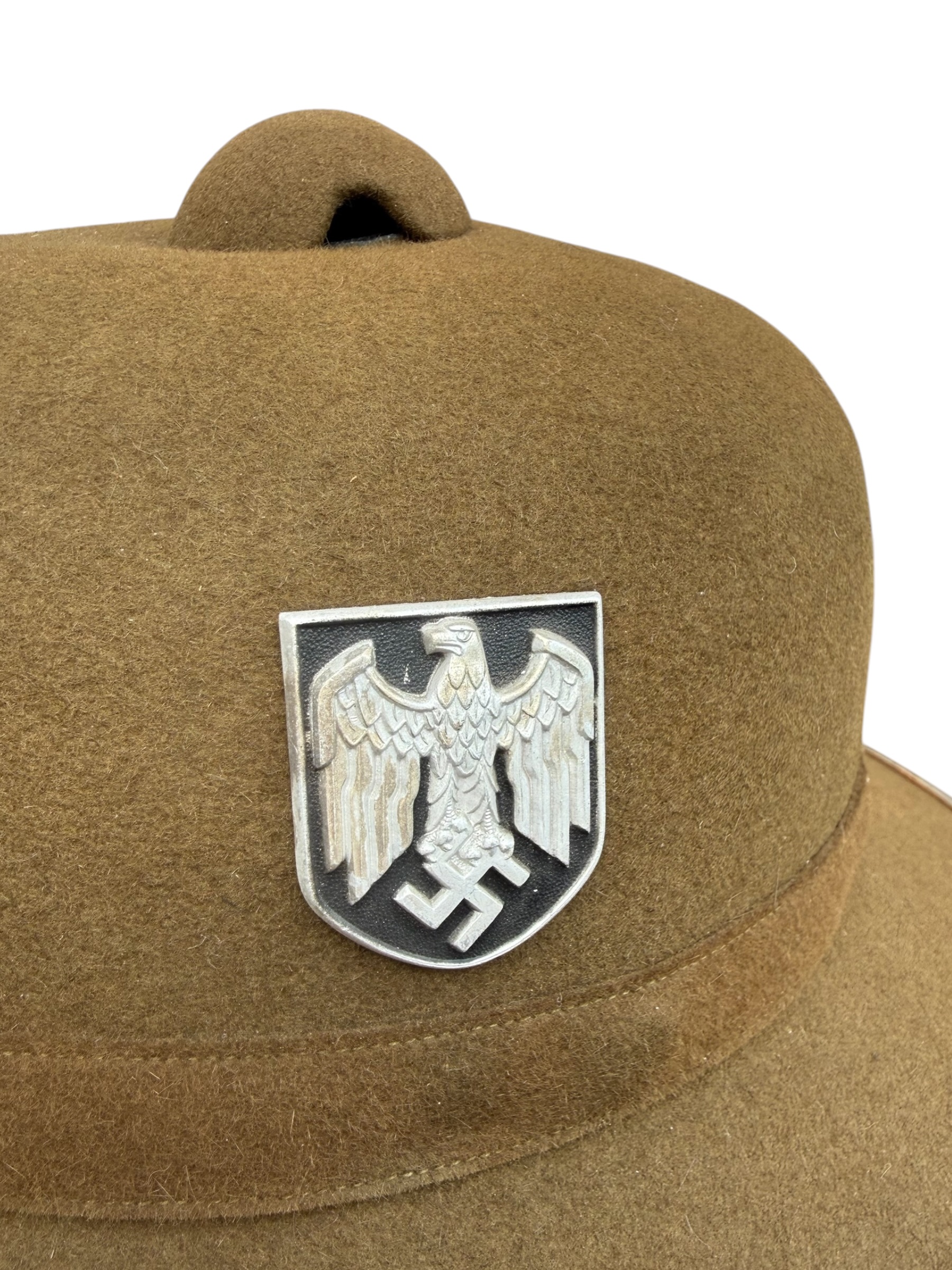Duitse WO2 tropenhelm - Afbeelding 7